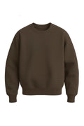 Crewneck-Chestnut Brown