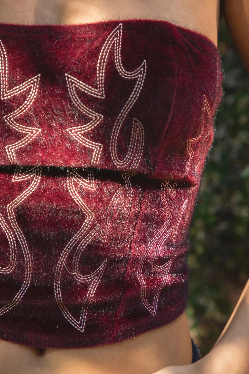 Flame Corset Top