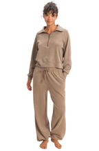 Jogger Sweatpants-Dusty Mocha