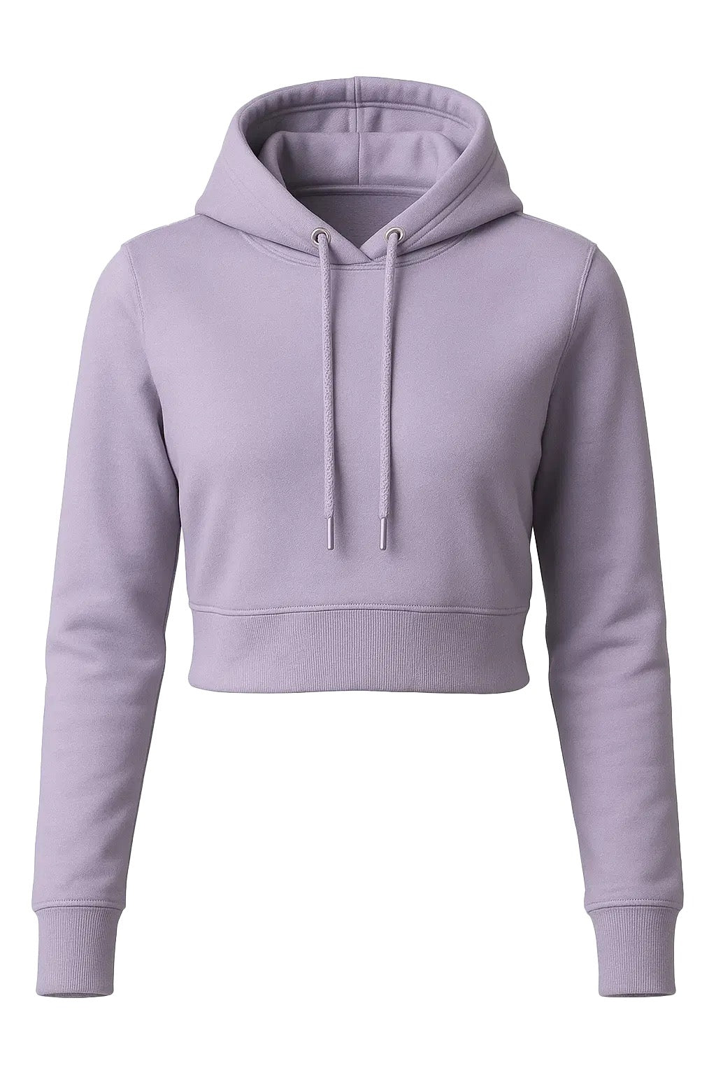 Crop Hoodie -Lavender