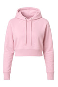 Crop Hoodie-Pink